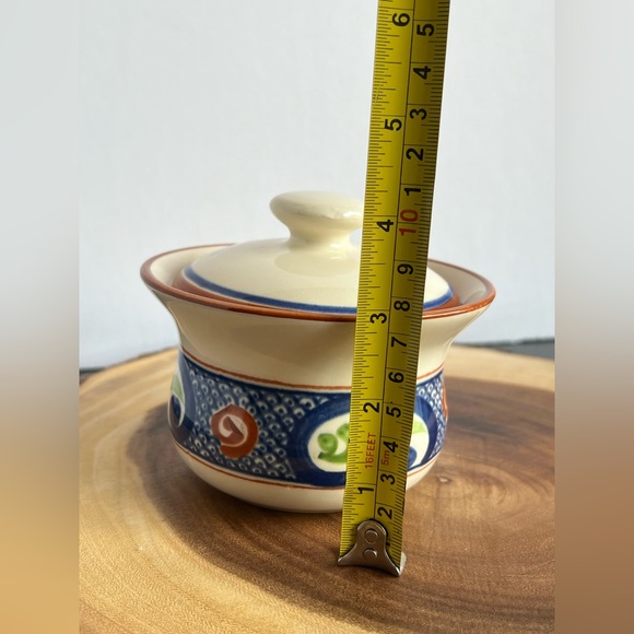 Franciscan Dinnerware, Calypso CREAMER  & SUGAR BOWL  VTG USA, circa 1978 - Picture 15 of 16